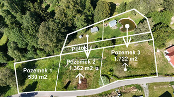 Prodej pozemku, 1362 m2, Opatovec