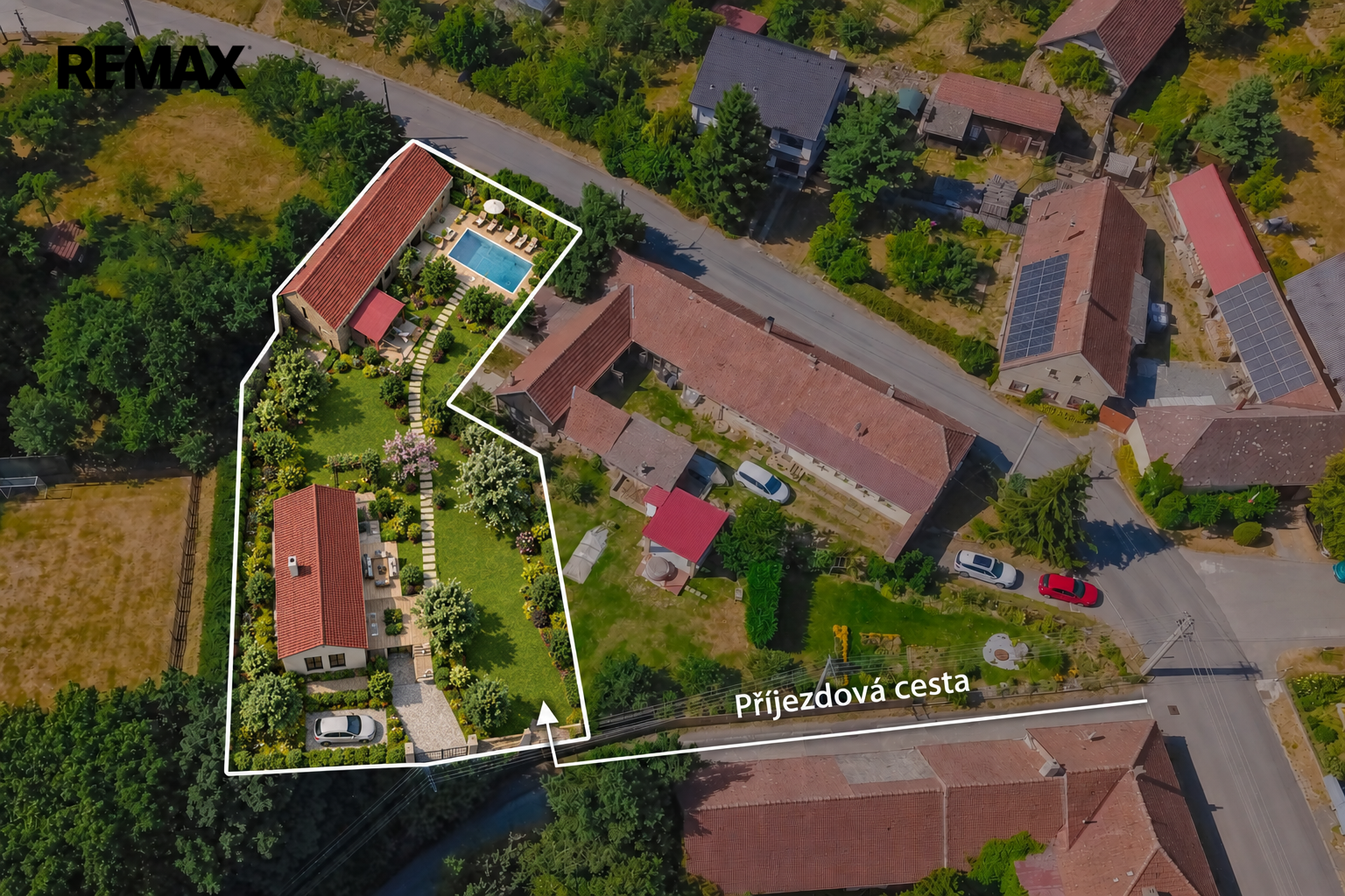 Prodej pozemku, 1600 m2, Benetice