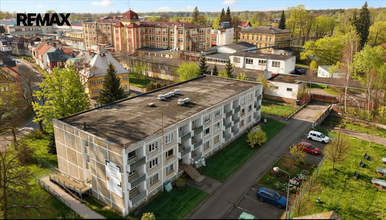 Prodej nájemního domu, 1800 m2, Kraslice