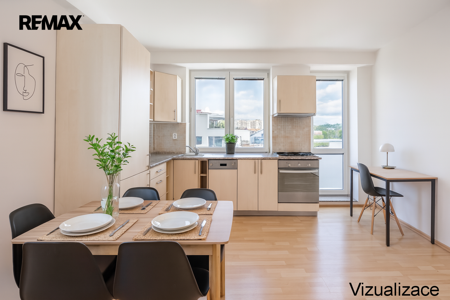 Pronájem bytu 2+kk v osobním vlastnictví, 44 m2, Brno