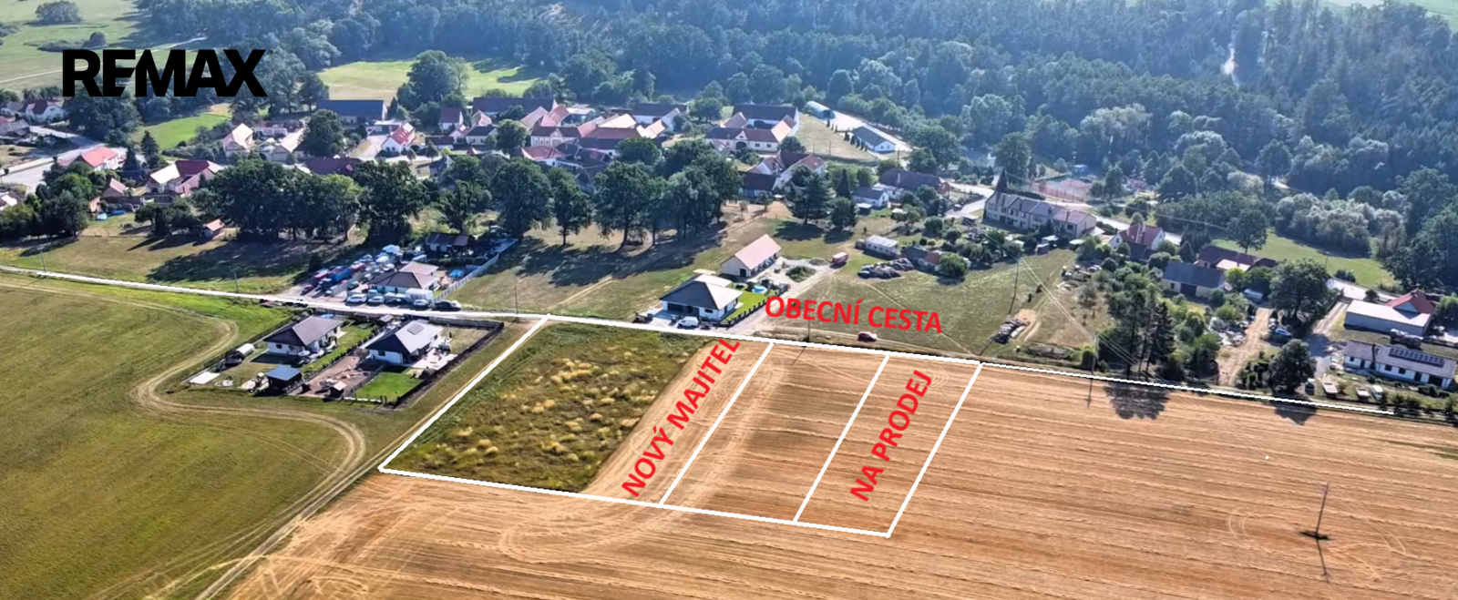 Prodej pozemku, 1791 m2, Malovice